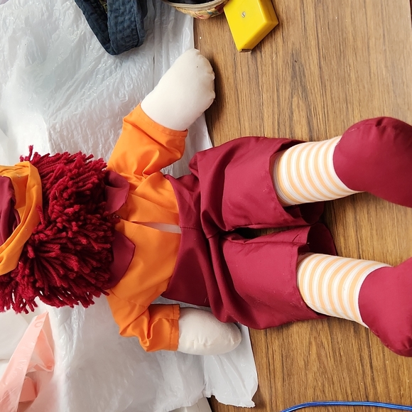 Handmade Raggedy Andy 23" Fall Colors - Picture 2 of 2